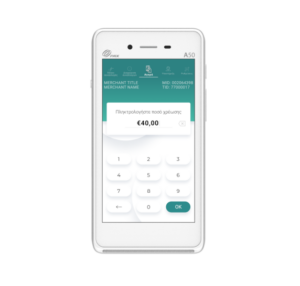 A50 ασύρματο Android MiniPOS