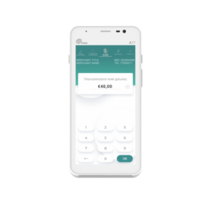 A77 ασύρματο Android MiniPOS