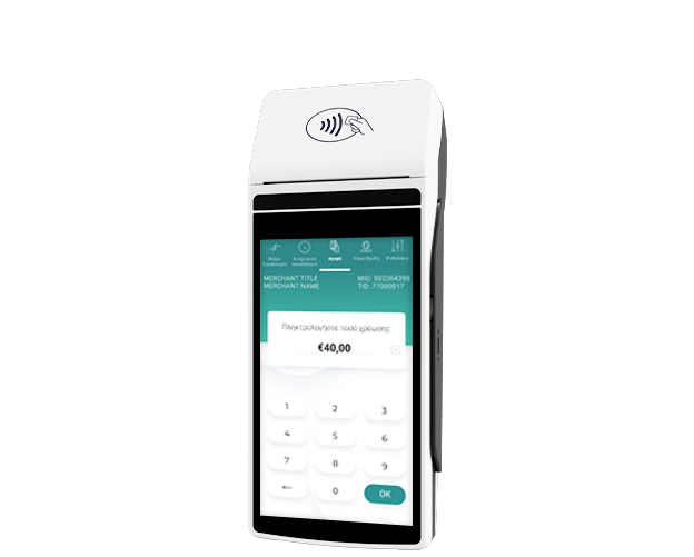 S1F2 ασύρματο Android POS